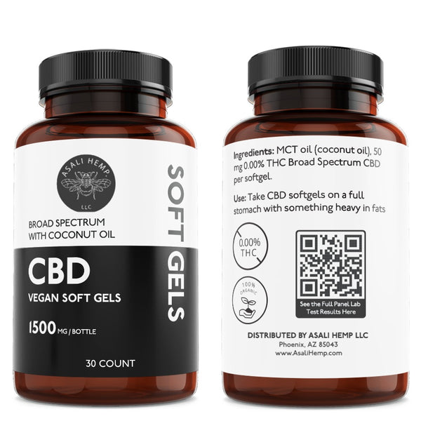CBD  Vegan Soft gels